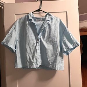 Bershka short sleeve and shorts set
